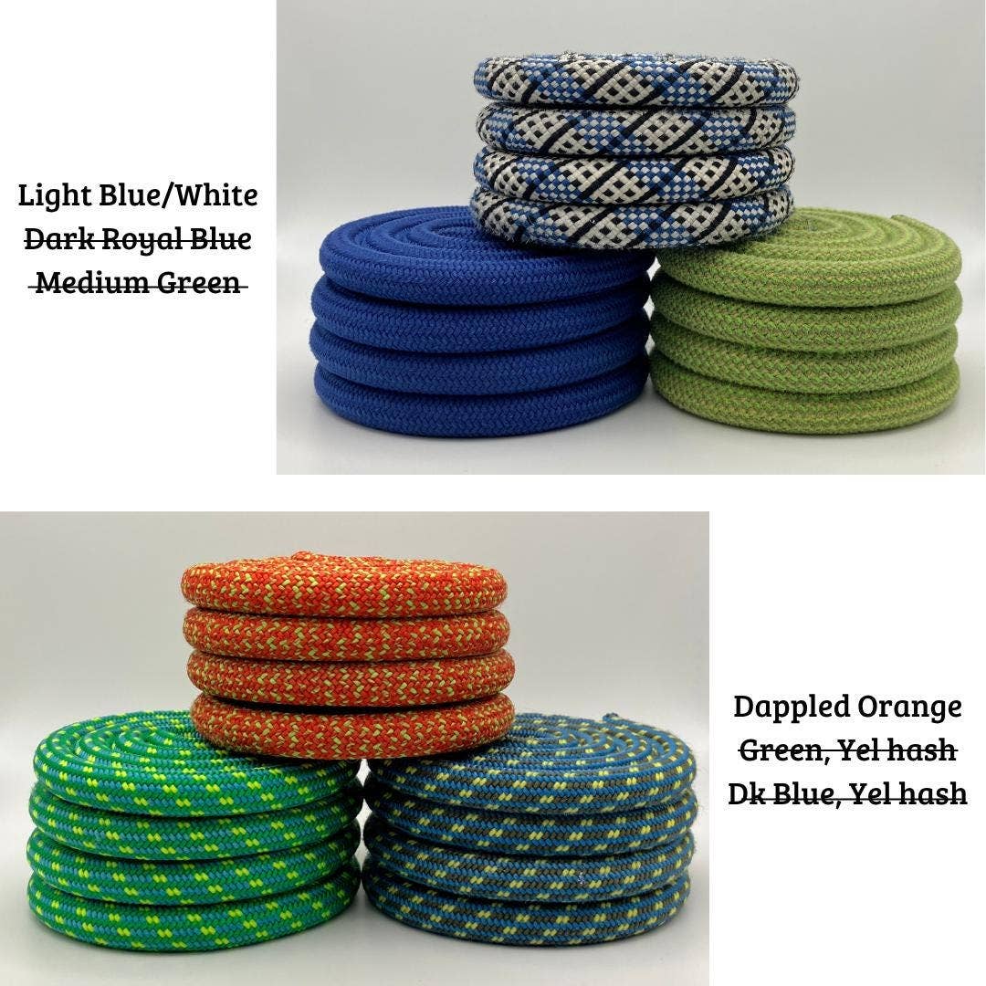 Upcycled Climbing Rope Coasters