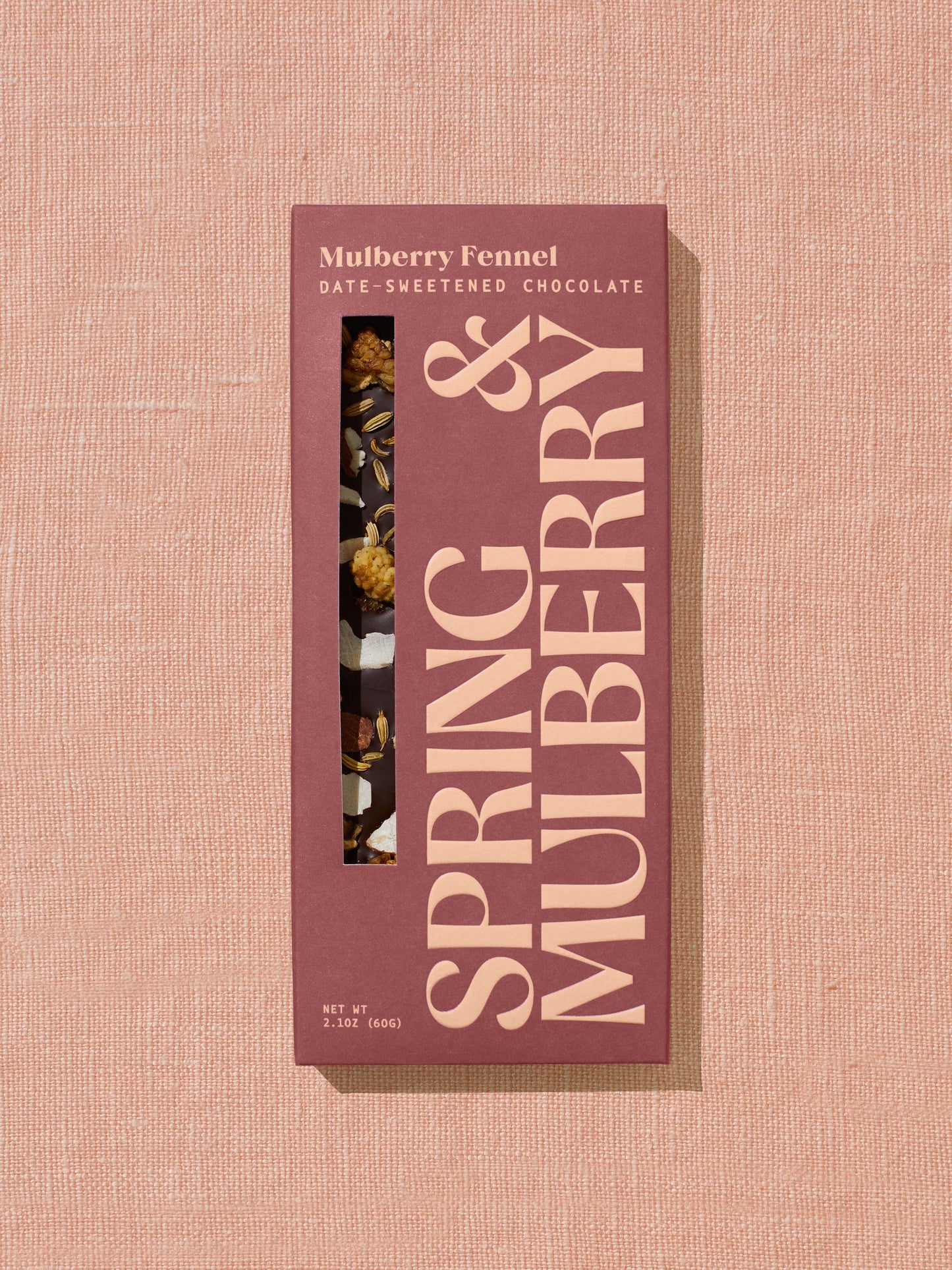 Date-Sweetened Dark Chocolate | Embellished Collection by Spring & Mulberry