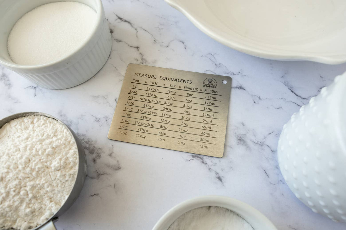 Stainless Steel Conversion Chart Magnet