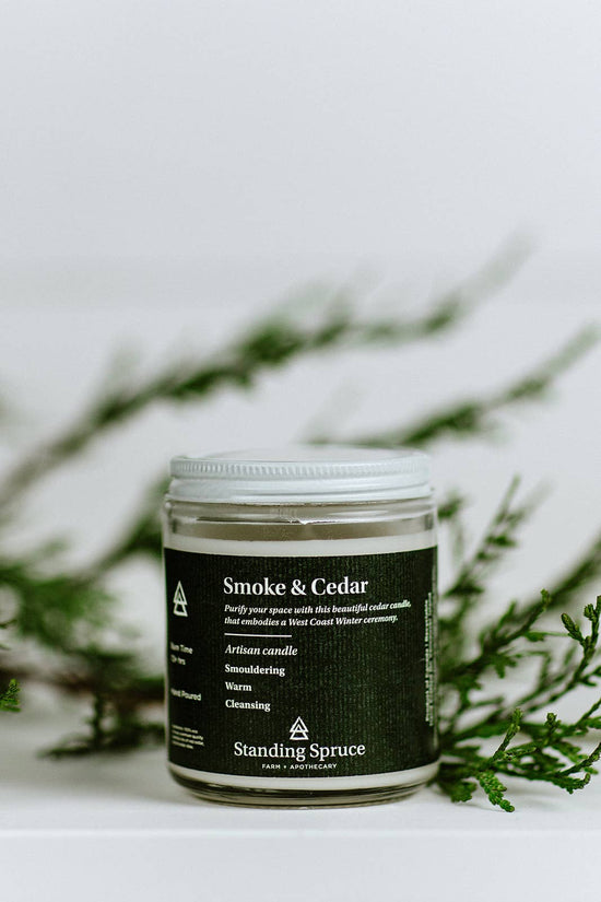 Standing Spruce - Smoke & Cedar Candle