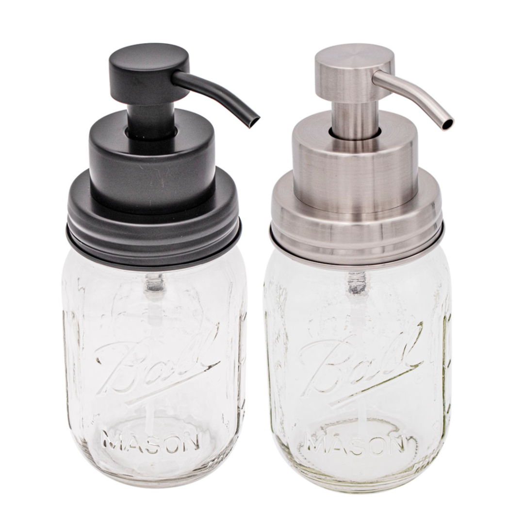 Foaming Soap Pump Regular Mouth: Satin