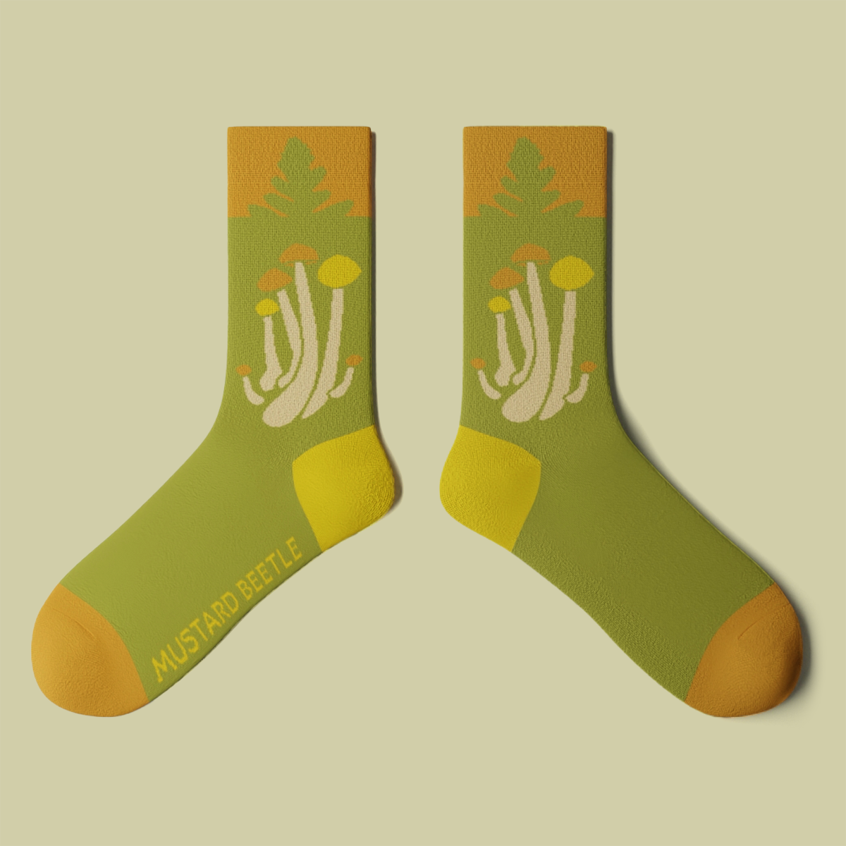 Nature Crew Socks by Mustard Beetle