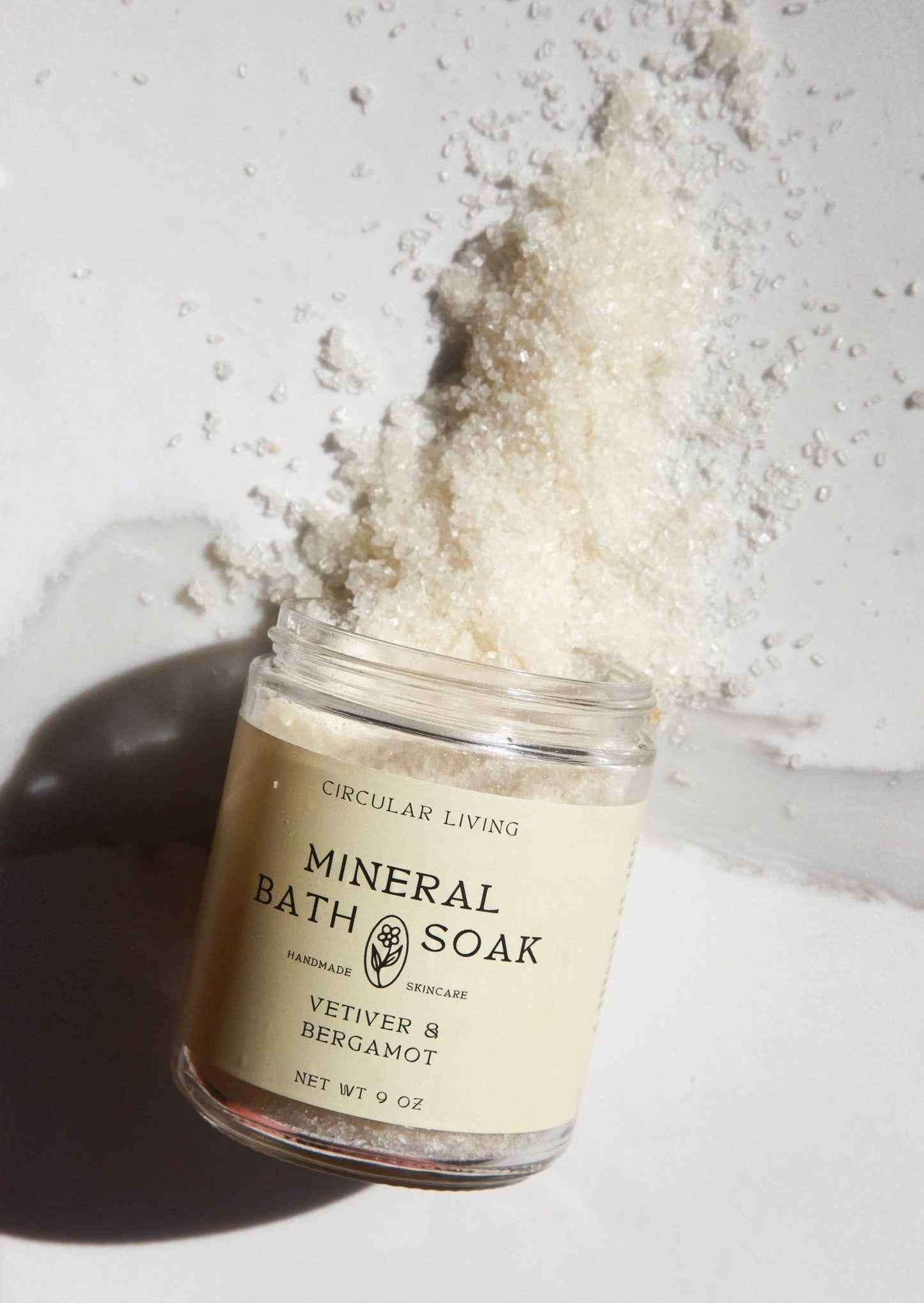 Mineral Bath Soak | Vetiver & Bergamot
