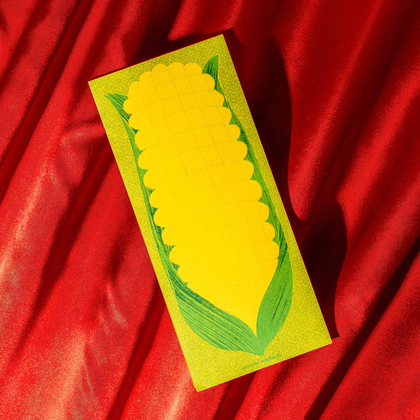 Corn Risograph Notepad