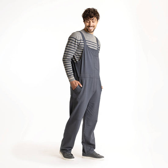 Organic Cotton Overalls - Infinity Blue | XL