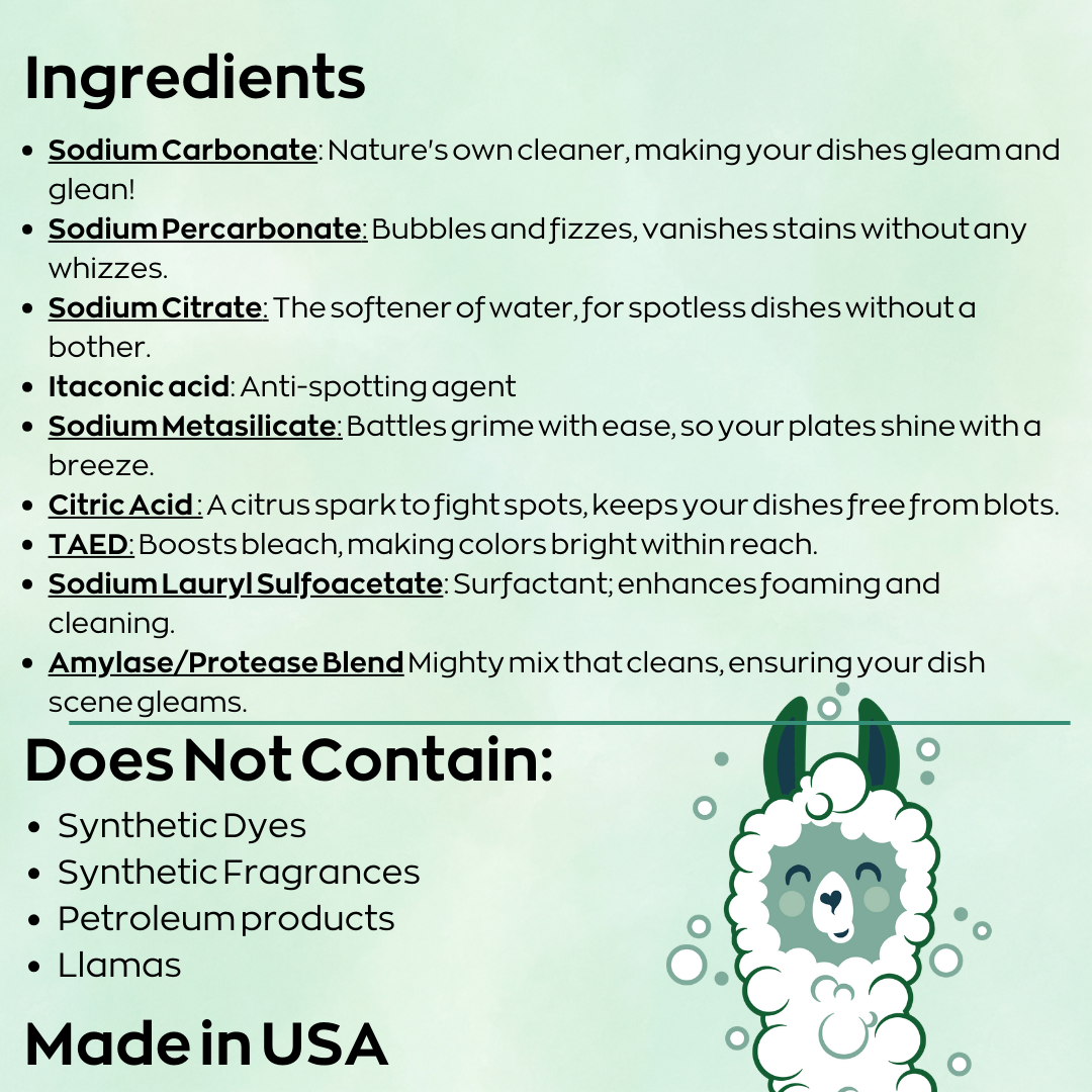 Dishwasher Tabs