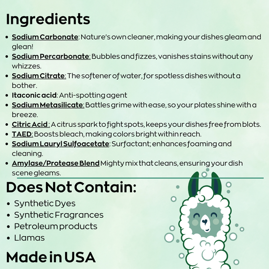 Dishwasher Tabs
