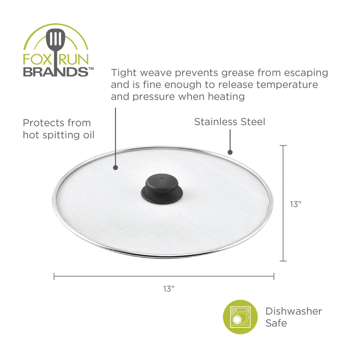 Stainless Steel Mesh Splatter Screen