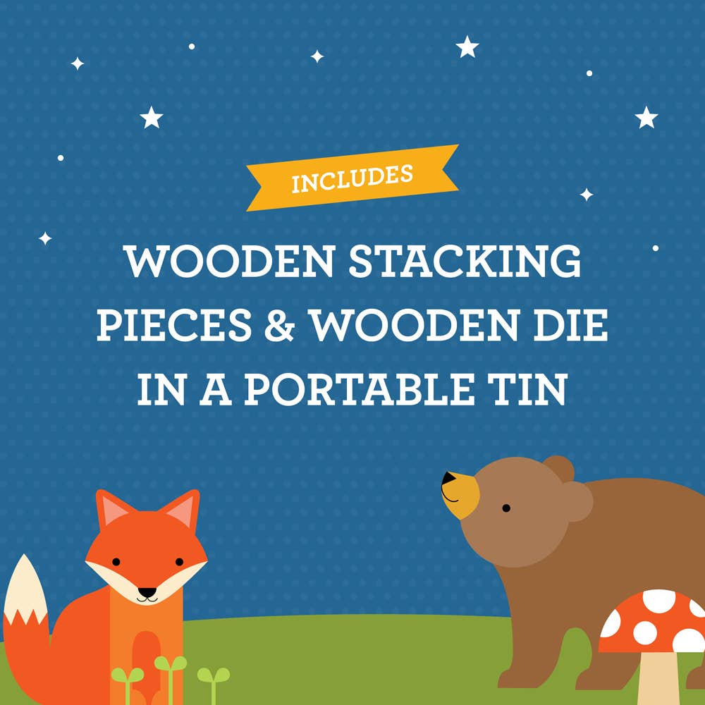 Woodland Wobble Stacking Game
