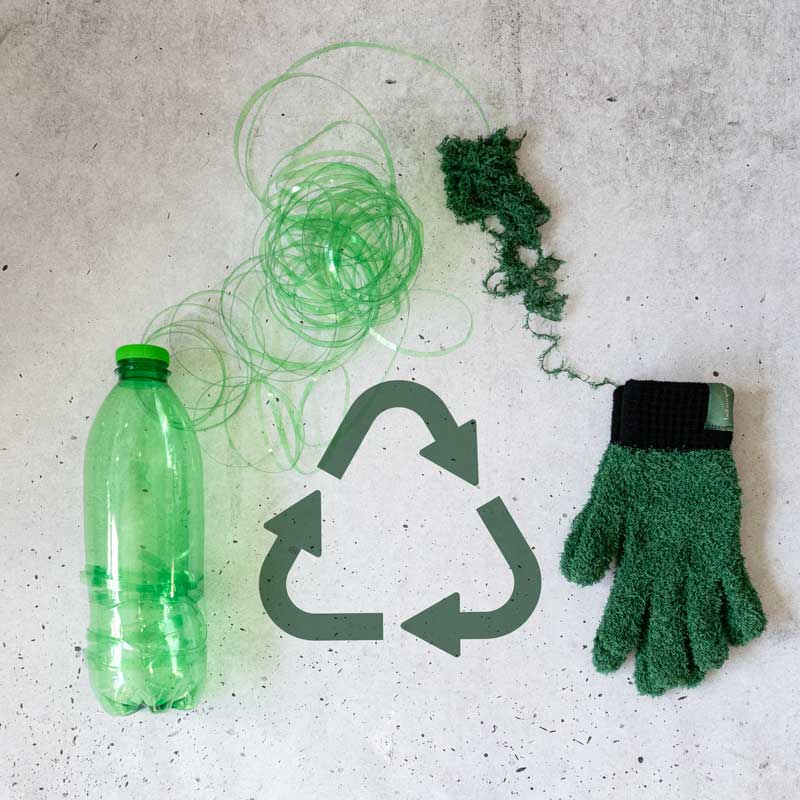 Recycled Plant Dusting Gloves