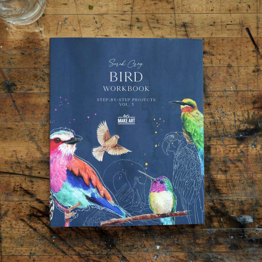 Bird Watercolor Workbook
