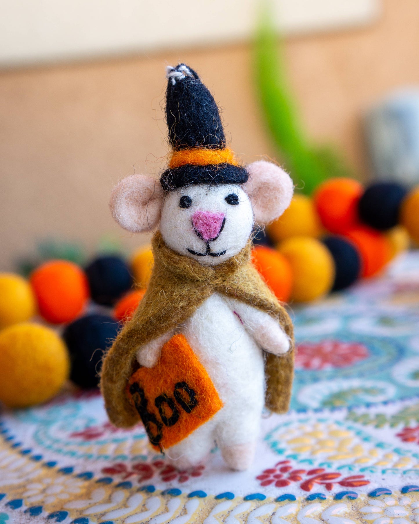 Gandalf The Wizard Mouse Wool Ornament