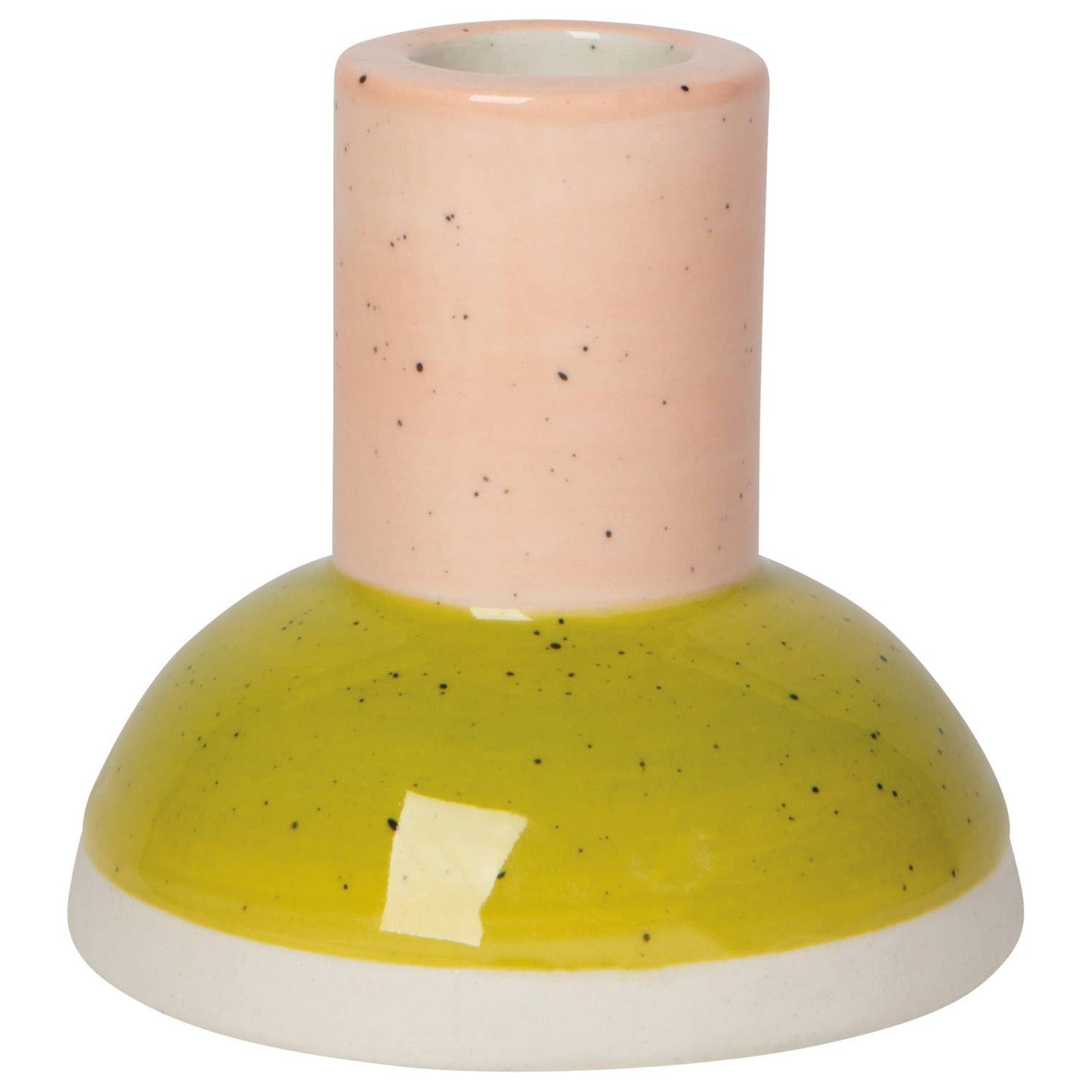Color Blocked Candle Holders