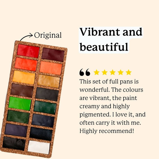 Cork Watercolor Palette