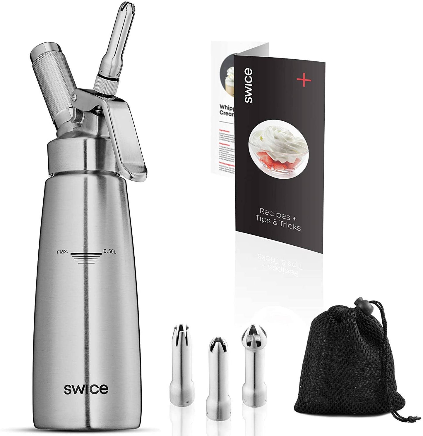 Stainless Steel Whipped Cream Dispenser