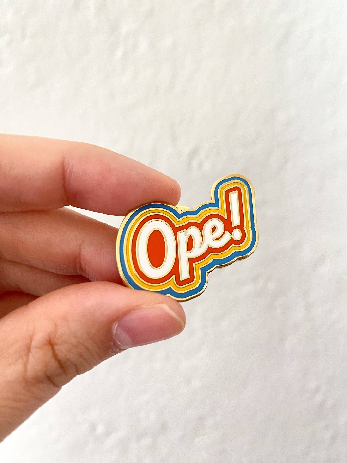 Ope! Midwest Local Love Enamel Pin 