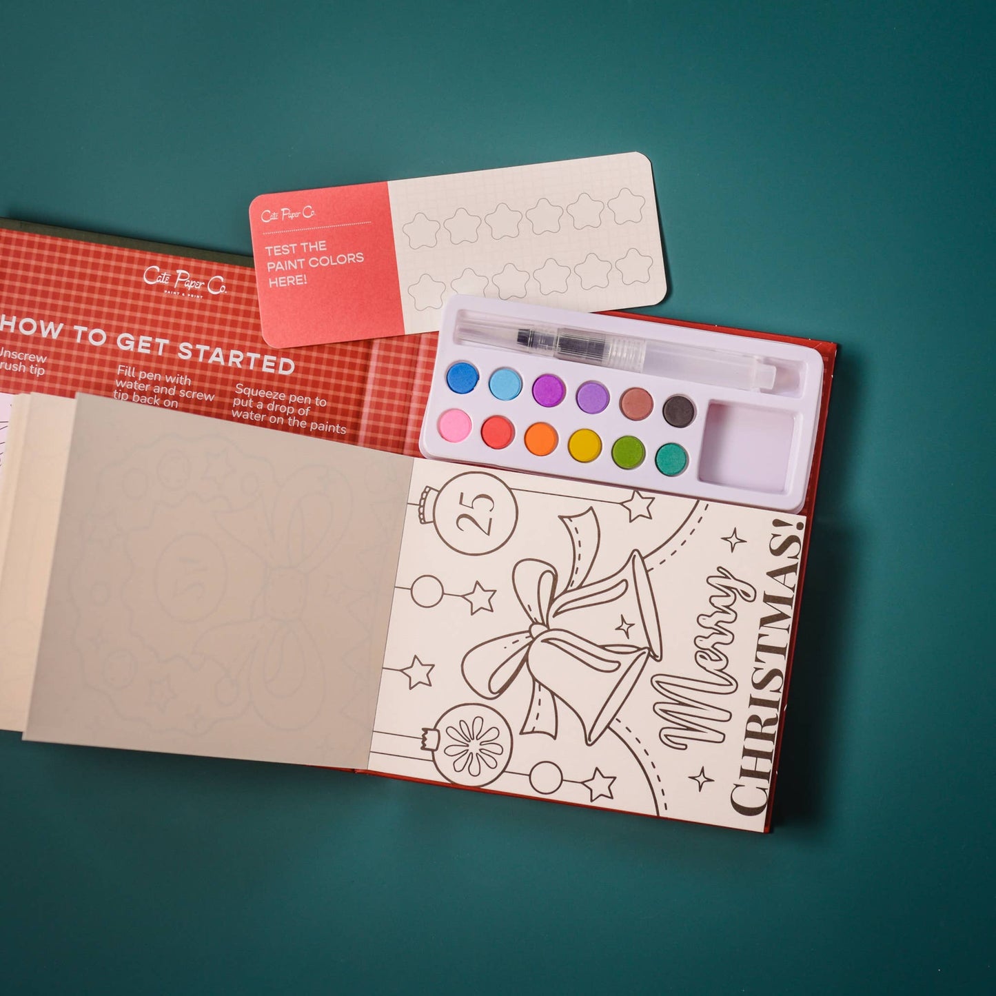 Watercolor Painting Book -  Advent Calendar