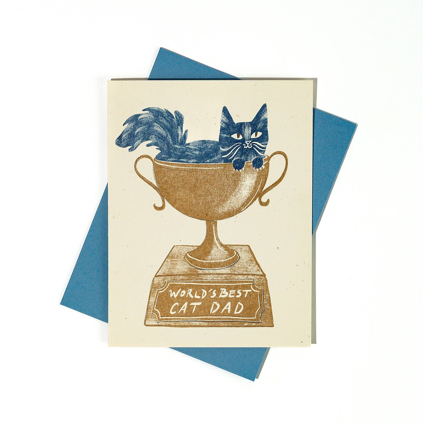 Risograph Greeting Card by Bromstad Printing Co.