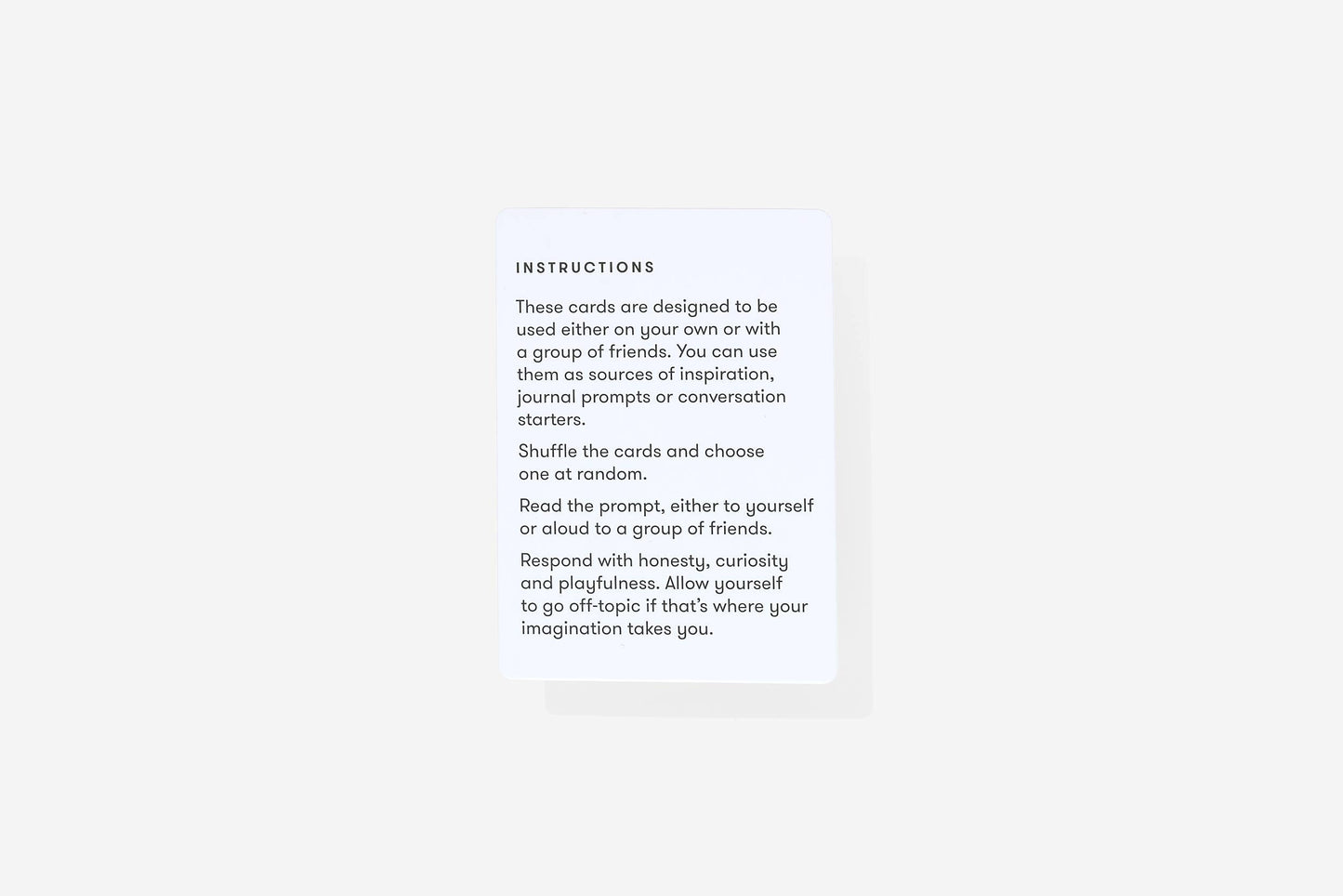Creative Thinking Cards