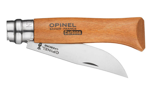No.08 Carbon Steel Folding Pocket Knife by Opinel