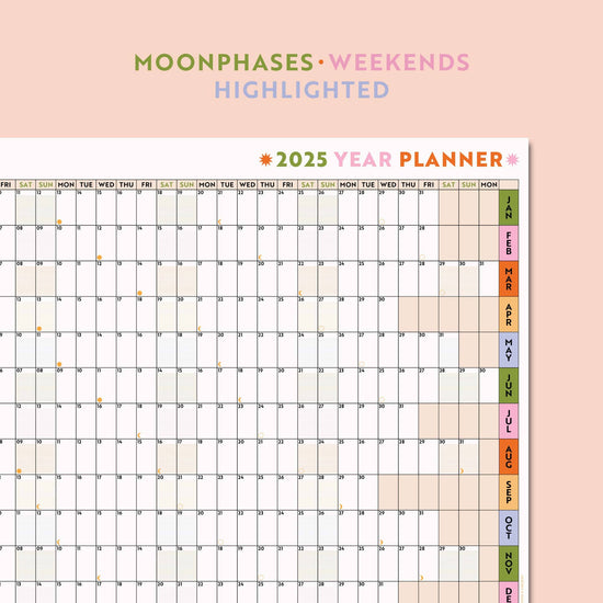 Good Tuesday - 2025 Year Wall Planner