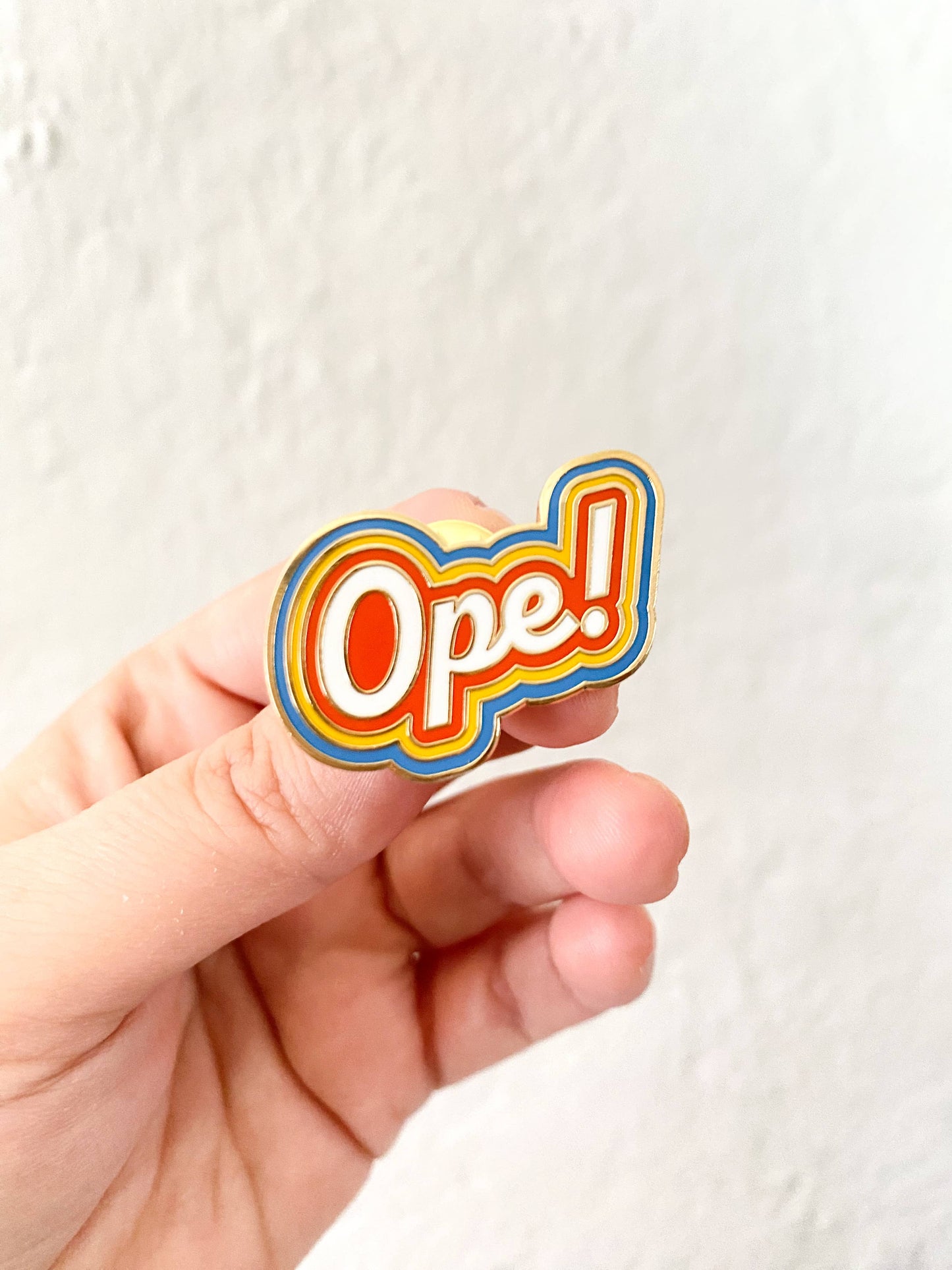 Ope! Midwest Local Love Enamel Pin 