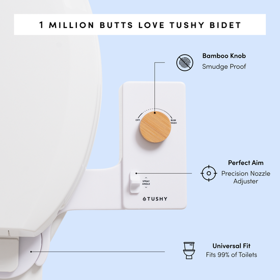 TUSHY - Classic 3.0 Bidet: Bamboo