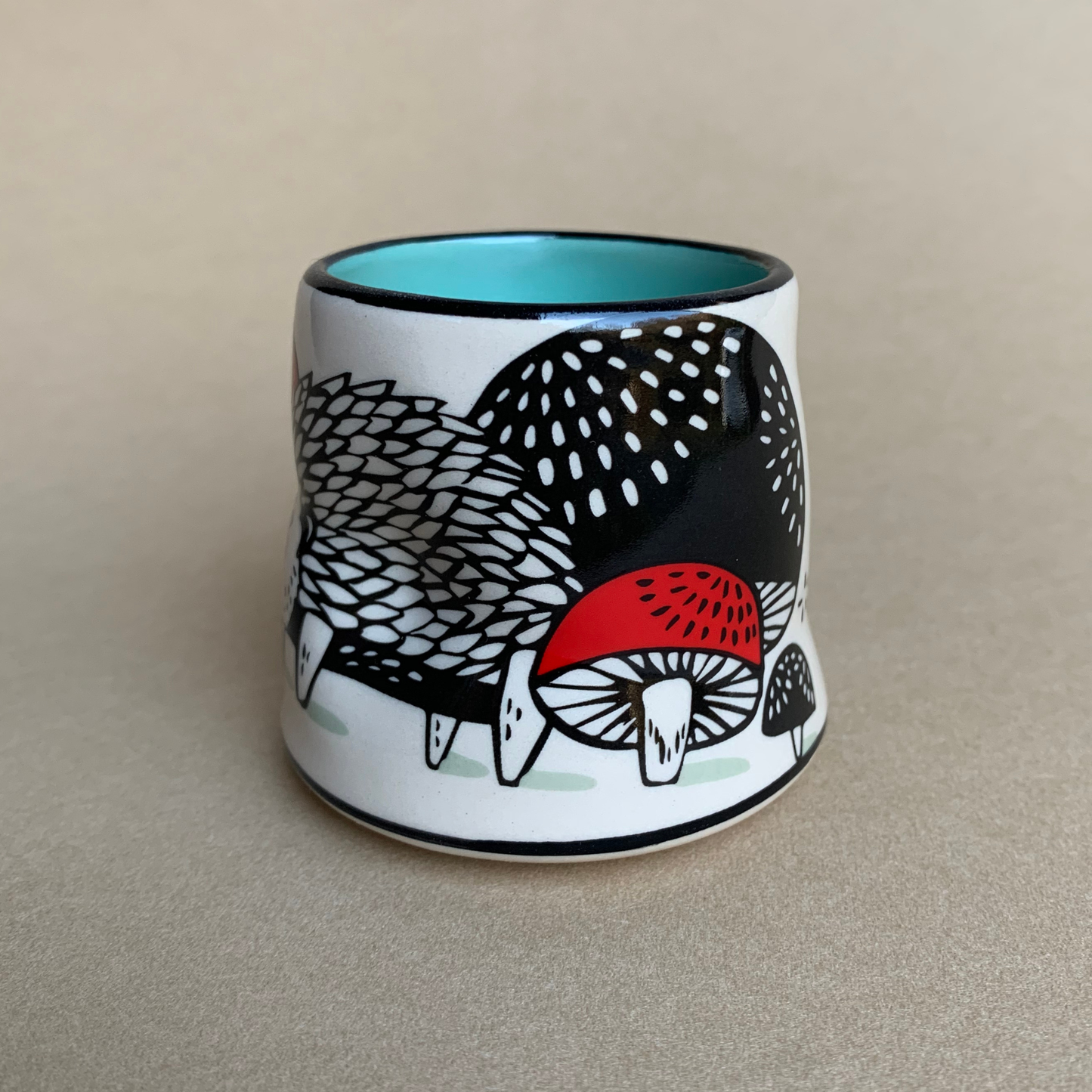 Hedgehog Ceramic Mug/Cup Small by The Bowl Maker