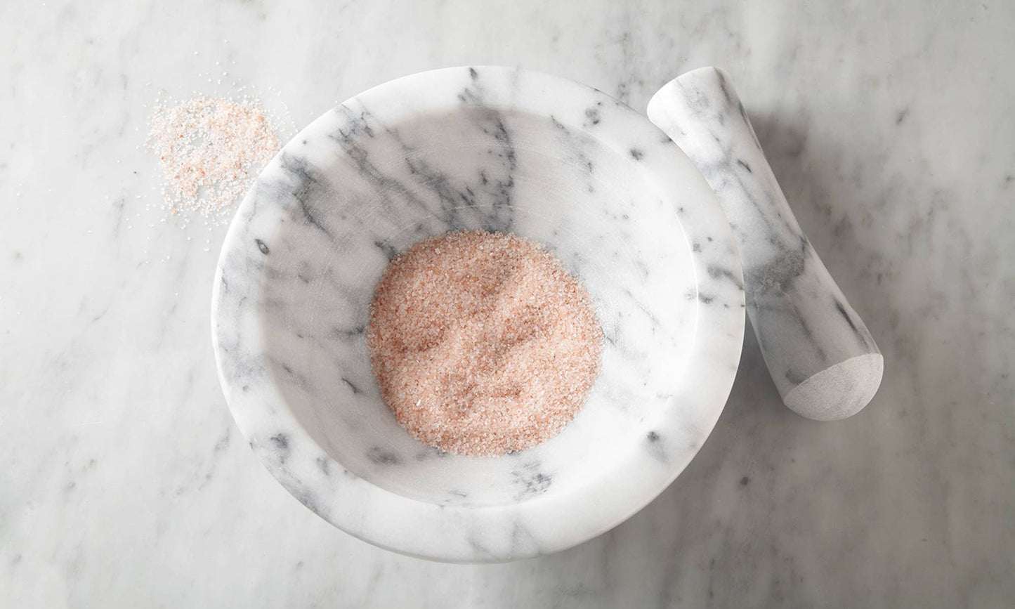 Marble Mortar and Pestle