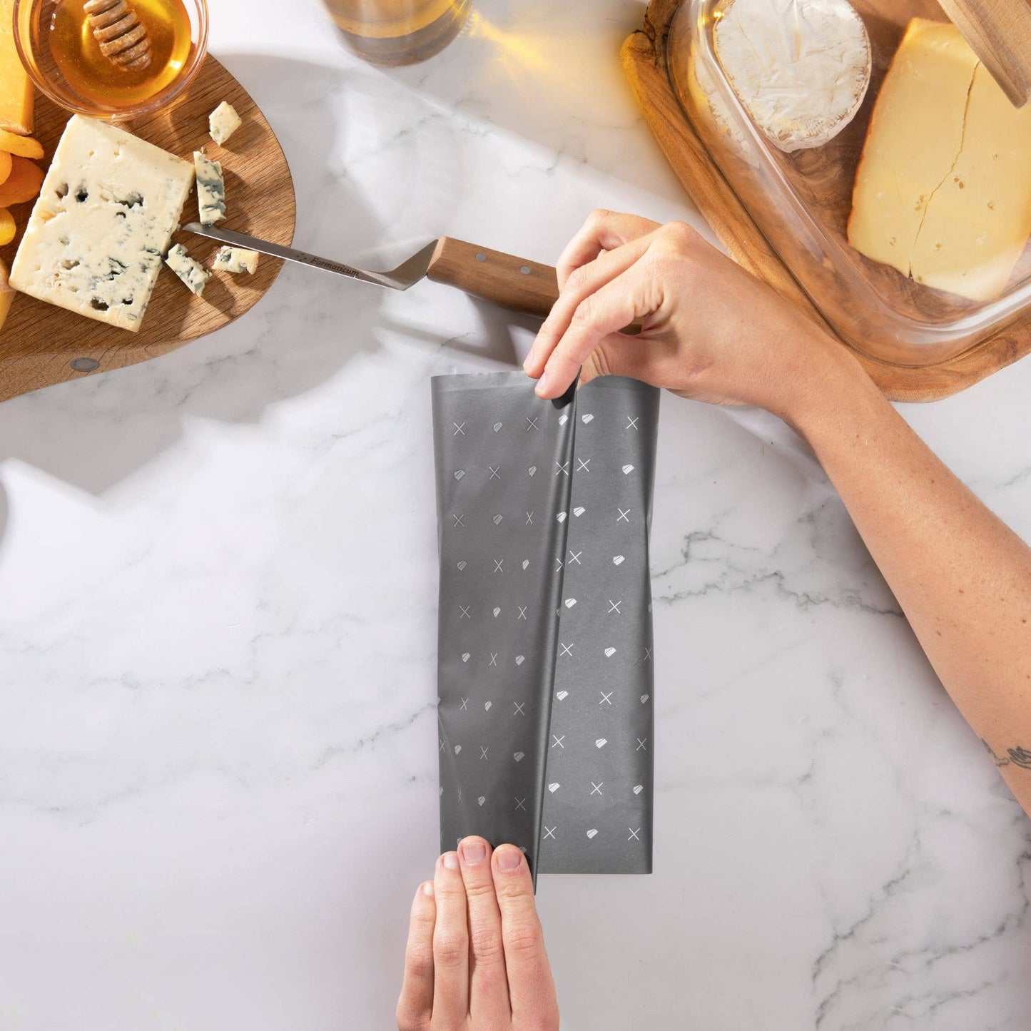 Reusable Cheese Storage Sheets