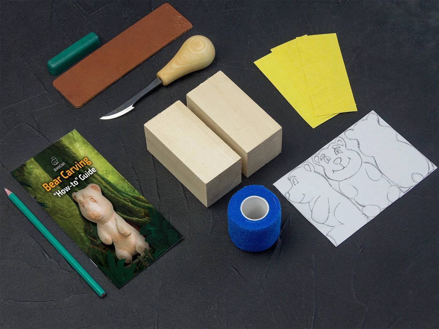Bear Carving DIY Craft Kit