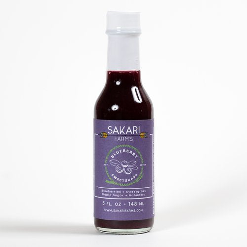 Sakari Farms - Blueberry Sweetgrass Hot Sauce