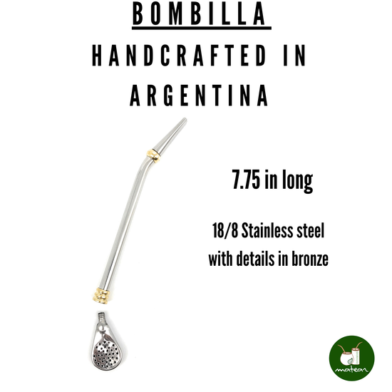 Stainless Steel Bombilla Wide Mouth