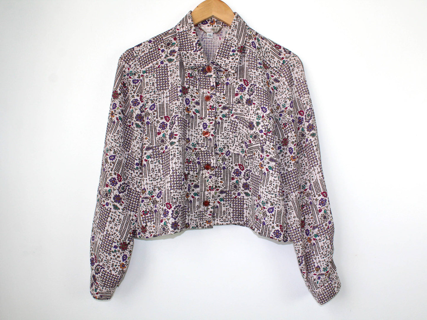 Reworked Vintage Long Sleeve Button Up