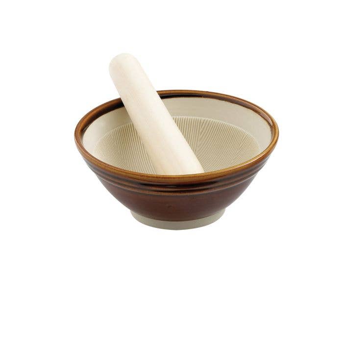 SuriBachi Japanese Mortar + Pestle Set
