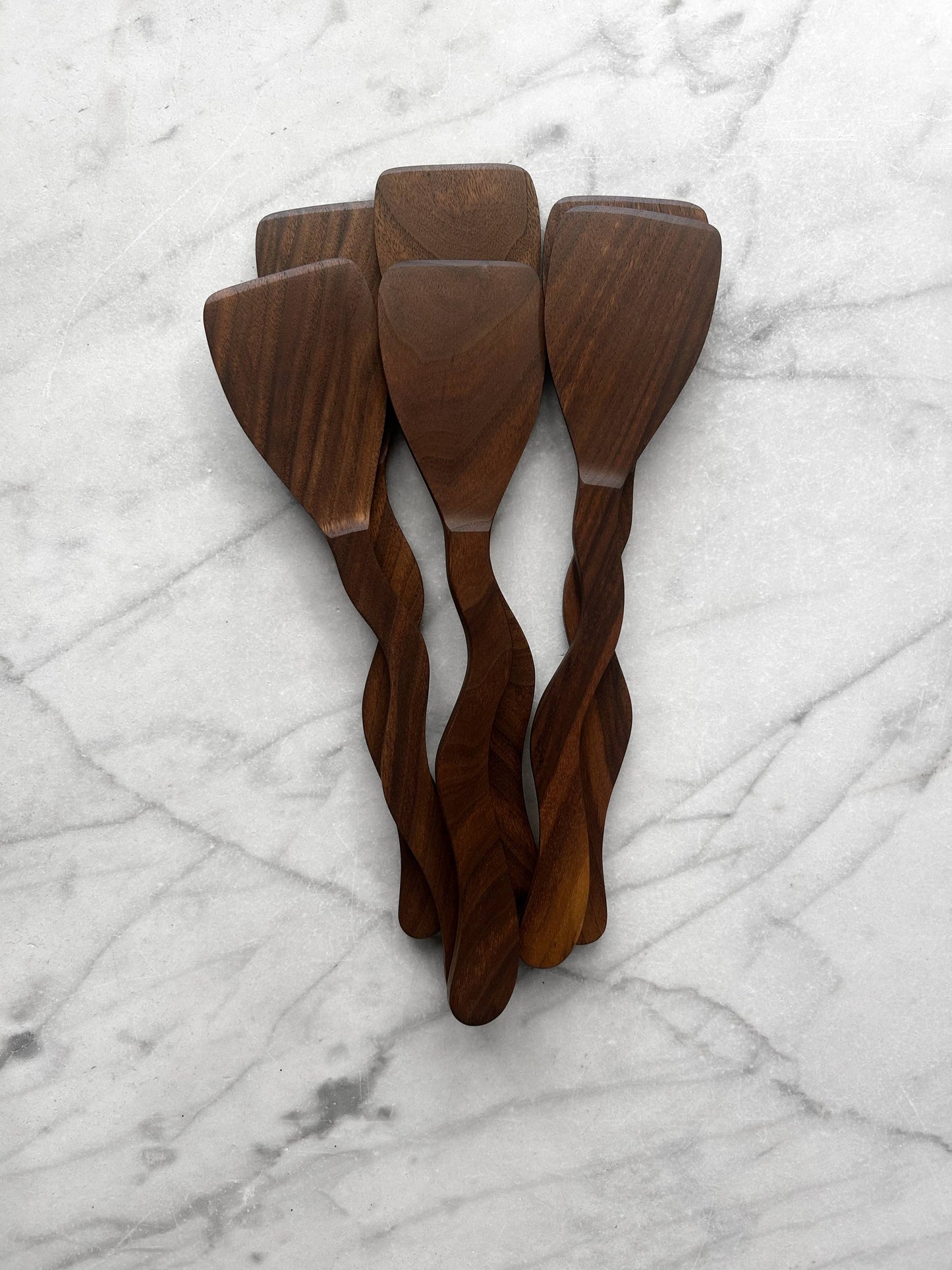 Squiggly Scraper Spatula  | Walnut