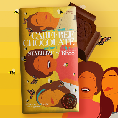 Functional Chocolate | Carefree Chocolate: Mellow Mint