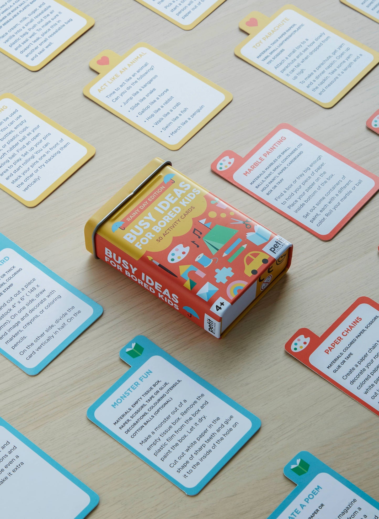 Busy Ideas for Bored Kids Activity Cards