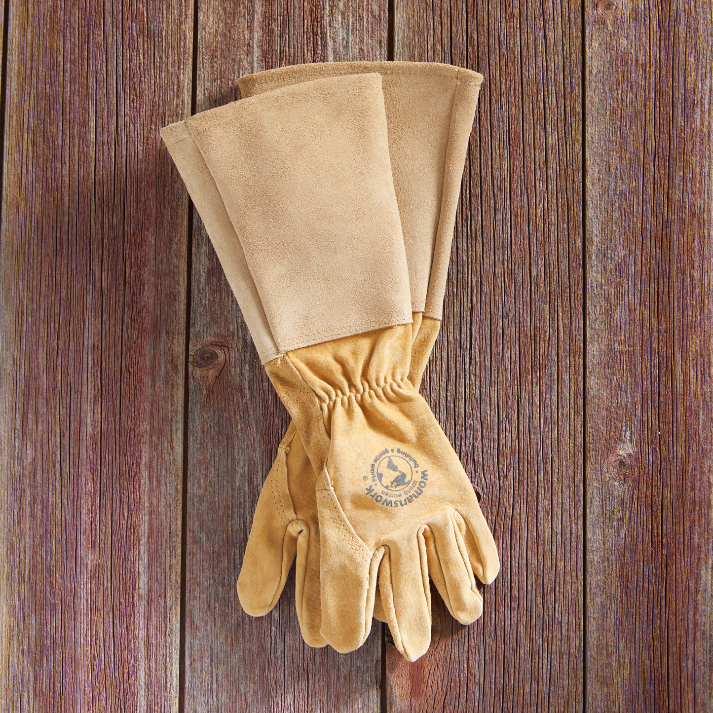 Leather Gauntlet Gloves
