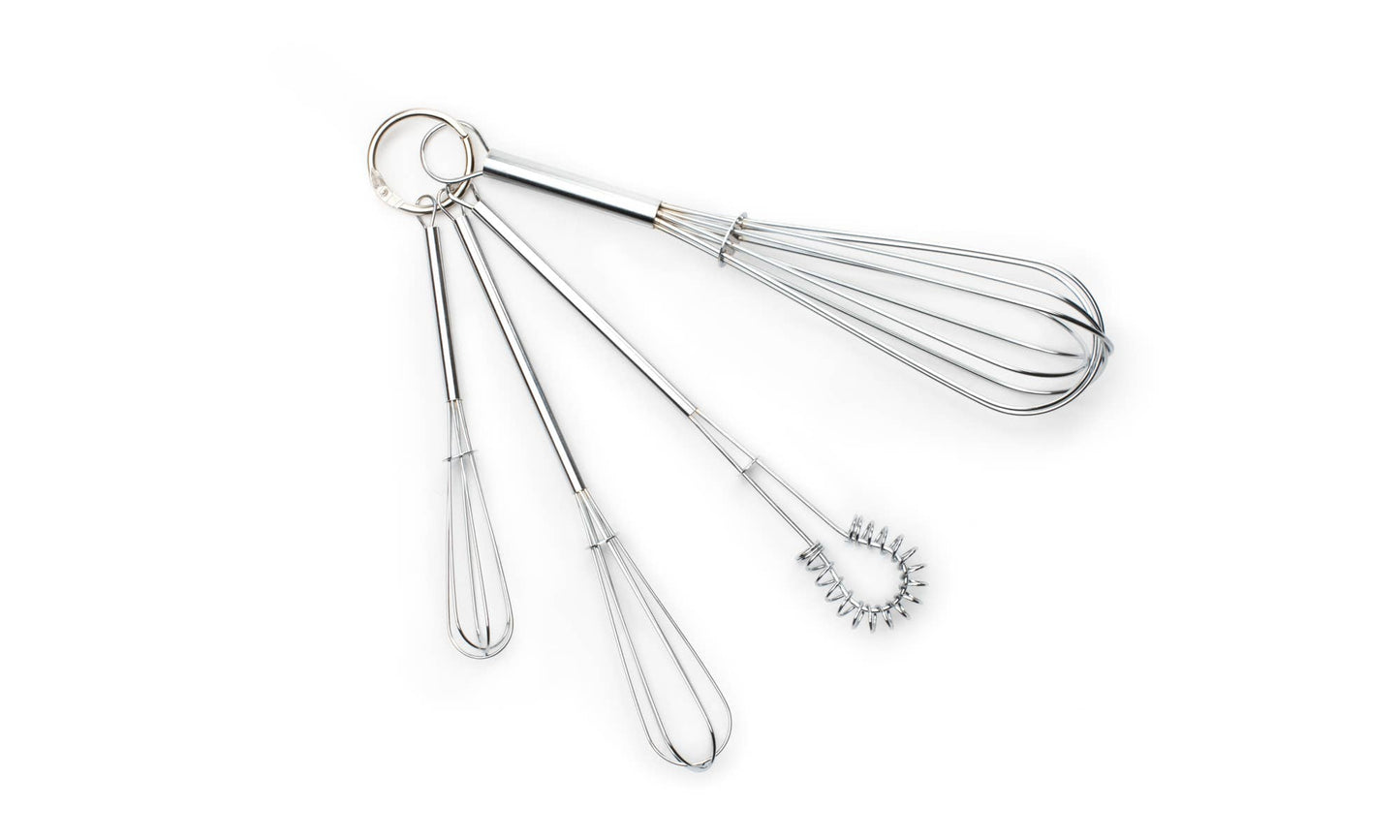 Mini Whisks: Set of 4