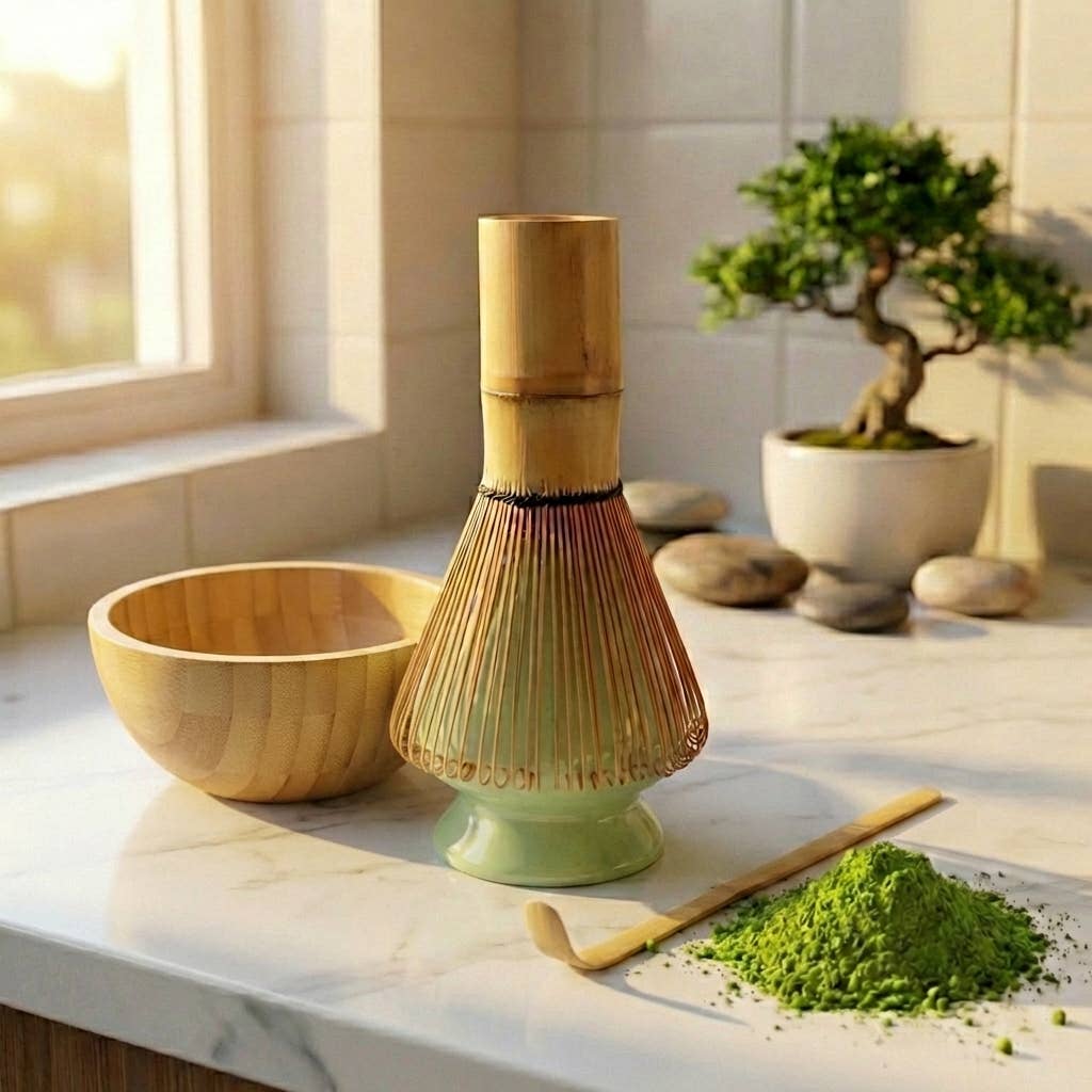 Bamboo Matcha Spoon Scraper