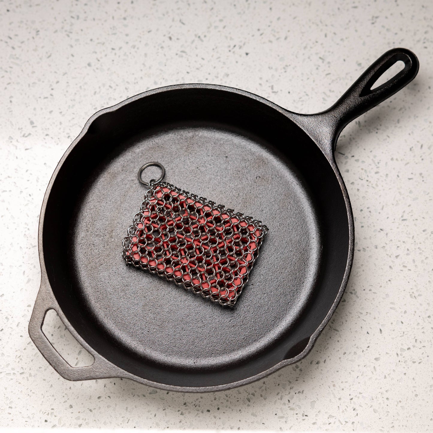 Cleaning Mesh Scrubber with Silicone Insert