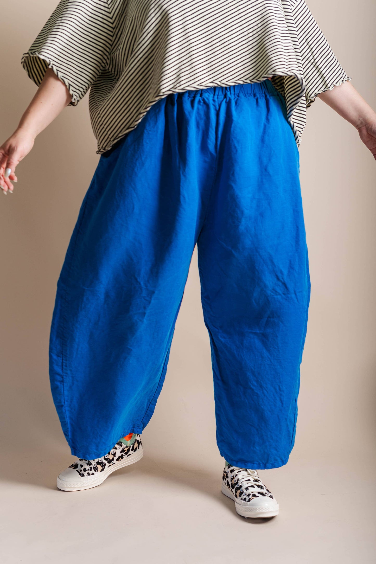 Bright Blue Balloon Pant