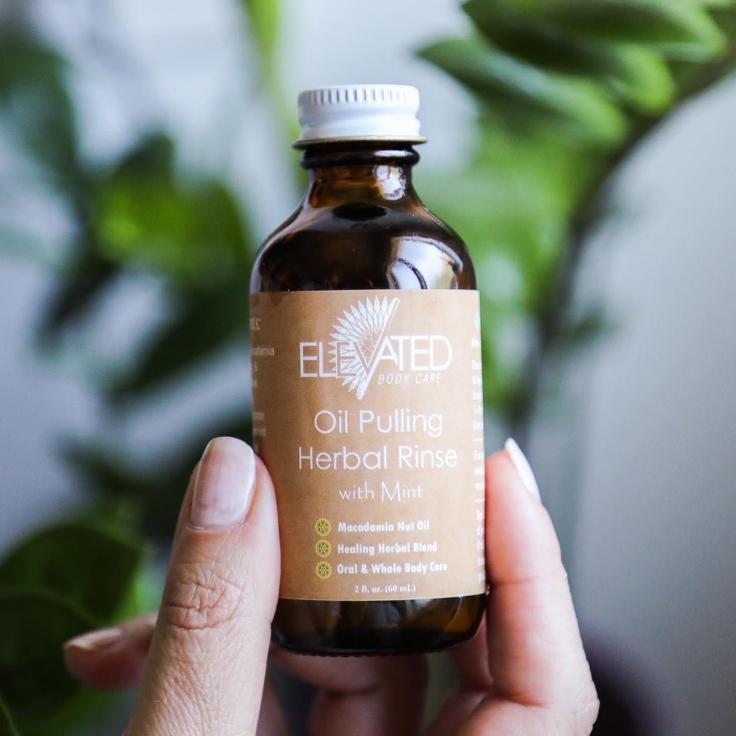 Oil Pulling Herbal Oral Rinse