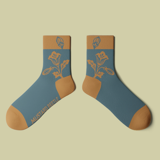 Nature Crew Socks by Mustard Beetle