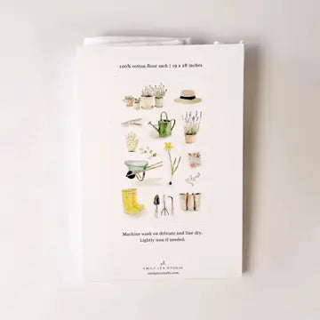 Gardening Cotton Tea Towel