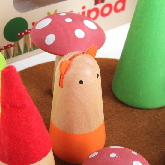 Dwarf Forest Wooden Playset