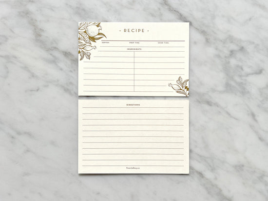 Sage Recipe Binder Set