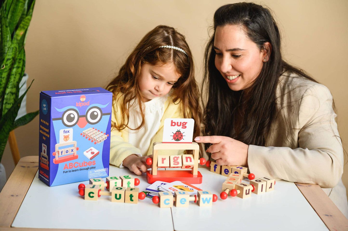 ABCubes Wooden Playset