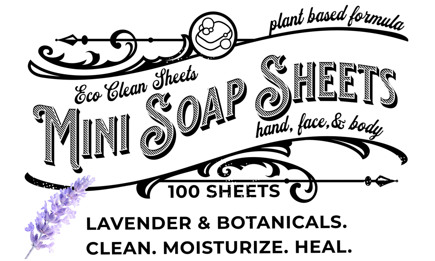 Eco Clean Mini Soap Sheets
